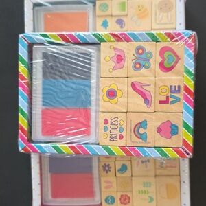 3 packages NIP Target Bullseye Rubber stamp set (47 total rubber stamps)